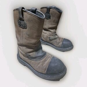 Red Wing Maxbond Steel Toe Work Boots Men’s 9 E2 Waterproof Made In USA 2499